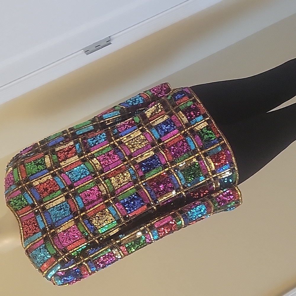 Multicolor Sequin Blazer - Picture 3 of 8